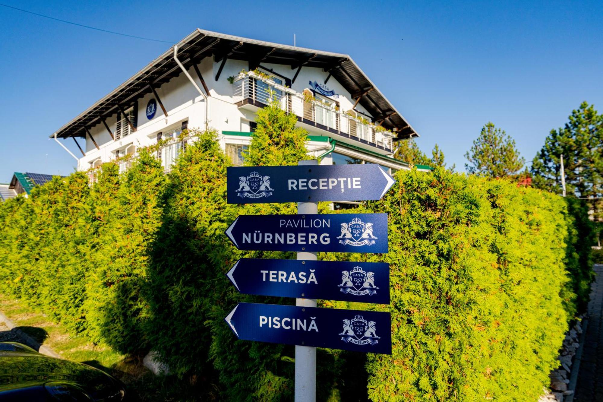 Hotel Casa Augsburg Wellness Băneşti Exterior foto